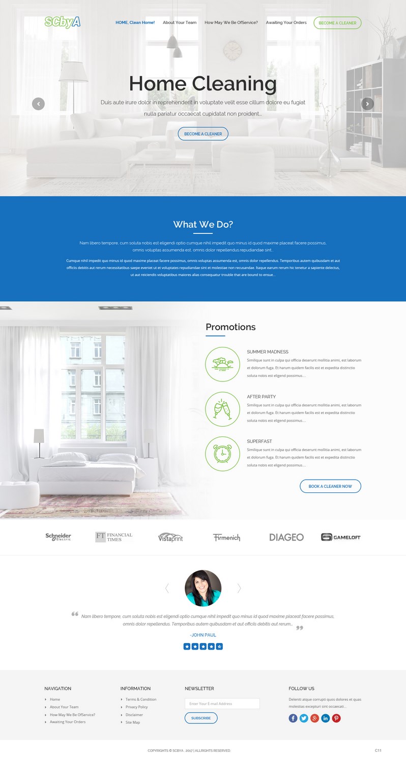Web Design by pb for Washaway ltd | Design #13247376