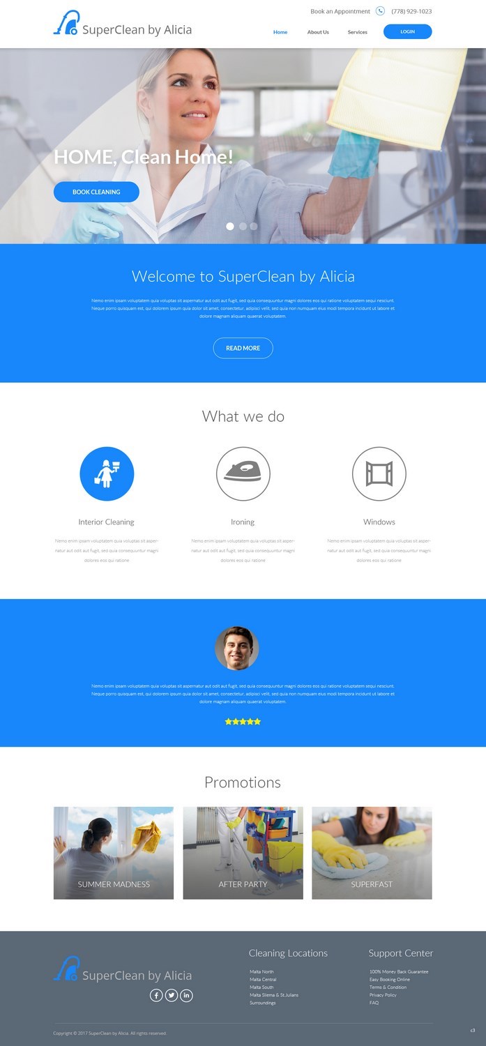 Web Design by pb for Washaway ltd | Design #13258731