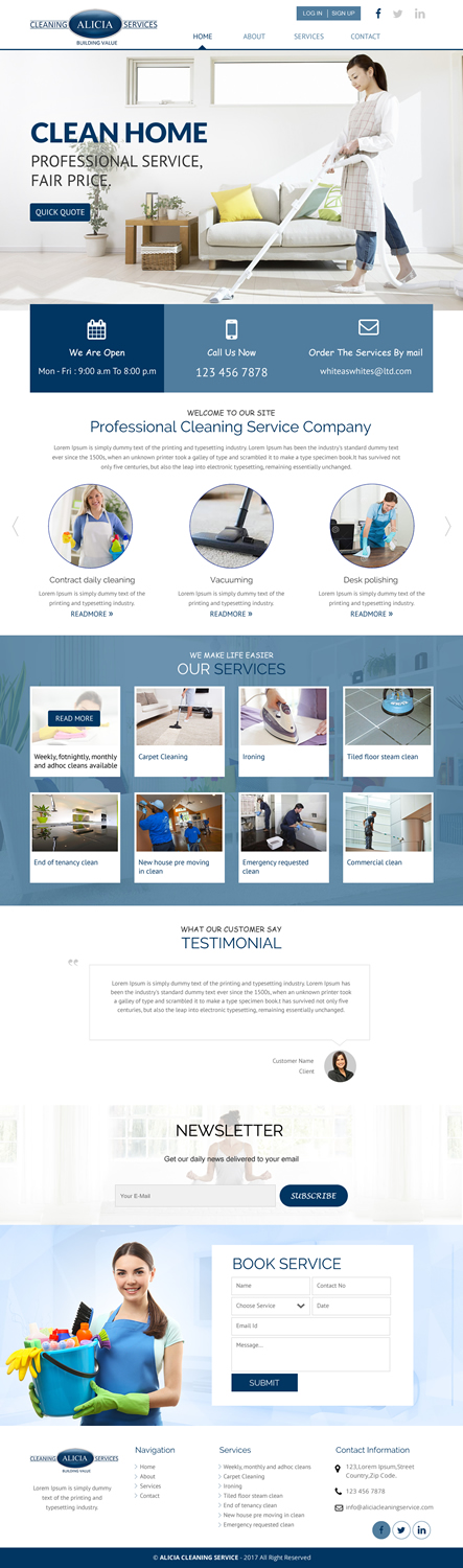 Web-Design von rightway für Washaway ltd | Design #13251770