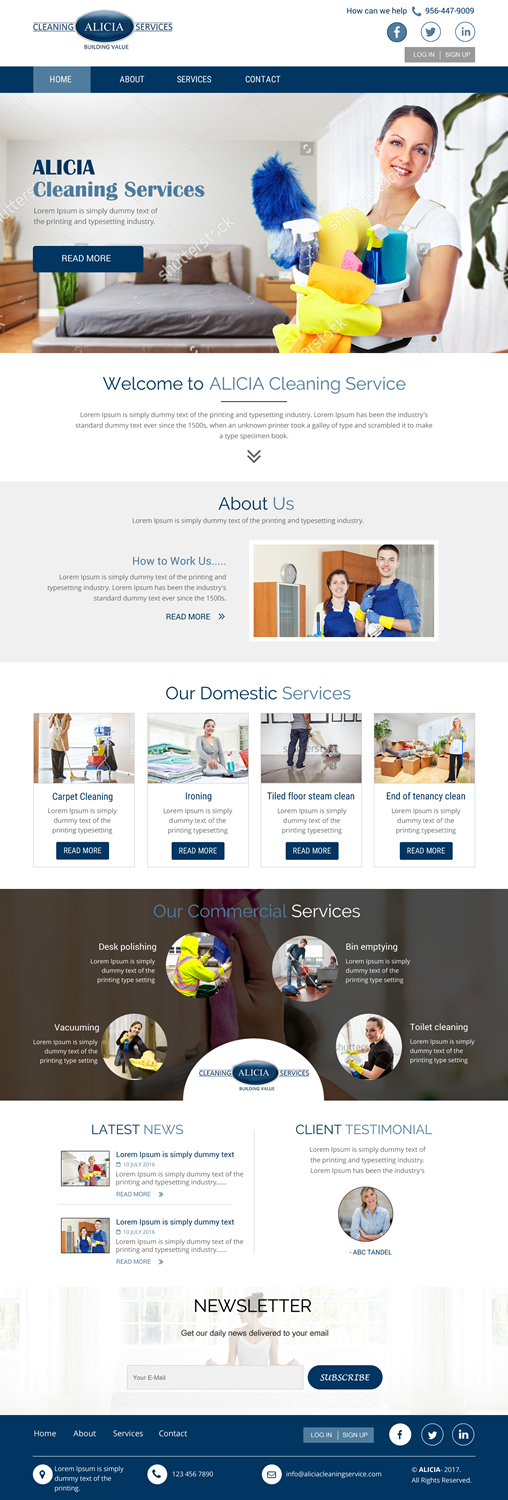 Web Design by rightway for Washaway ltd | Design #13251780