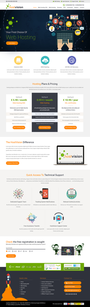 Web Design by Tpith for WIZBIT INTERNET SERVICES LTD | Design: #13286739