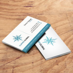 Business Card Design by Pixi Dust for Clipper Global | Design: #13250430
