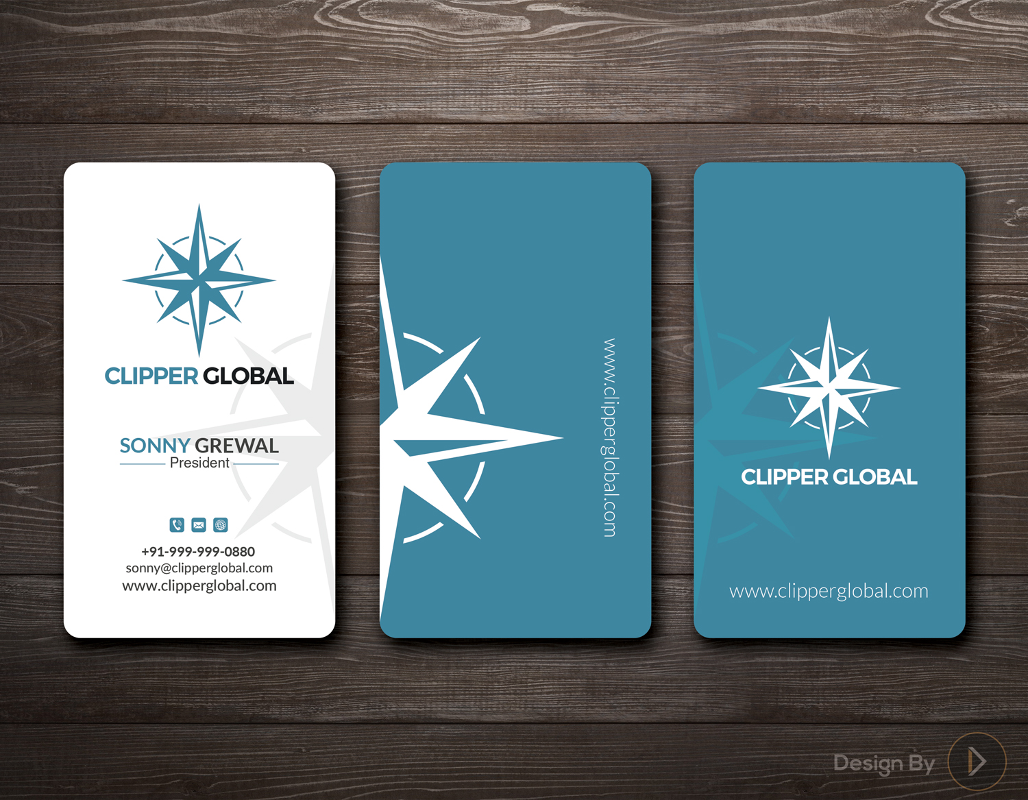 Business Card Design by kreativedhir for Clipper Global | Design #13245903