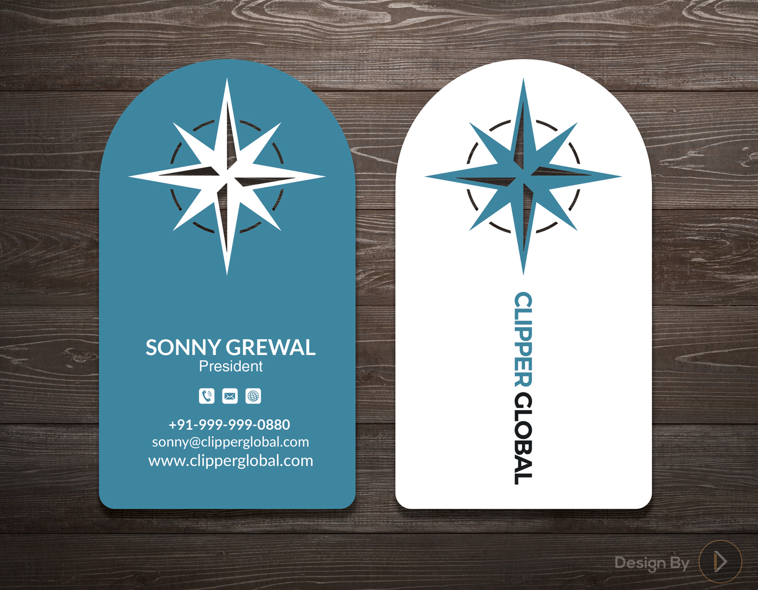 Business Card Design by kreativedhir for Clipper Global | Design #13246685