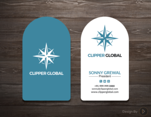 Business Card Design by kreativedhir for Clipper Global | Design: #13246746
