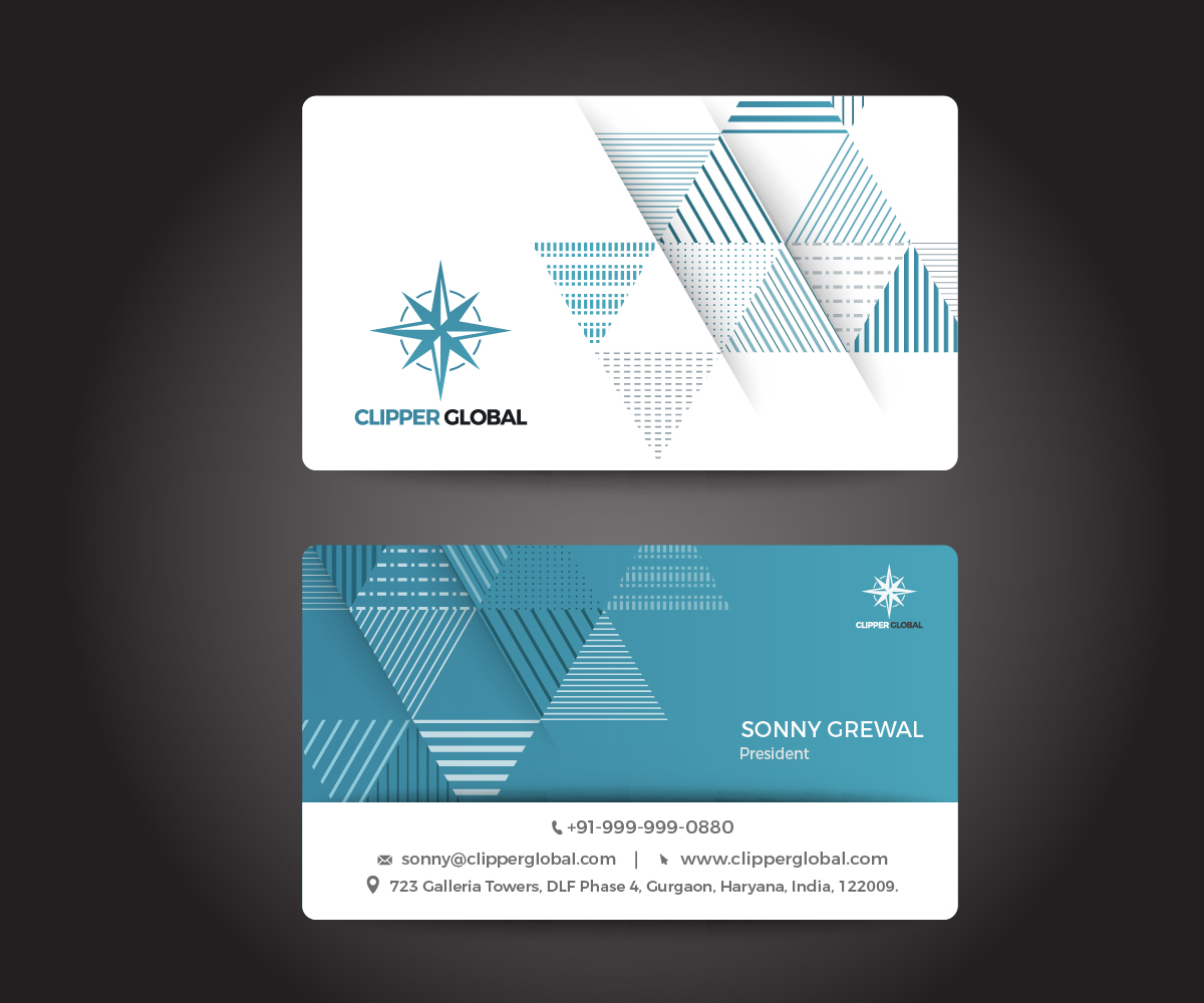 Business Card Design by TGDesigns for Clipper Global | Design #13245474