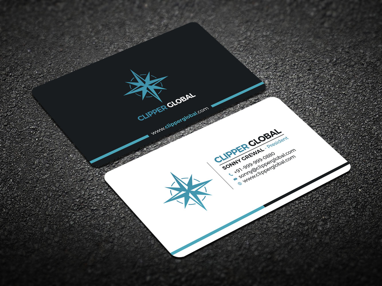 Business Card Design by Verified artistry (Design garden) for Clipper Global | Design #13253380