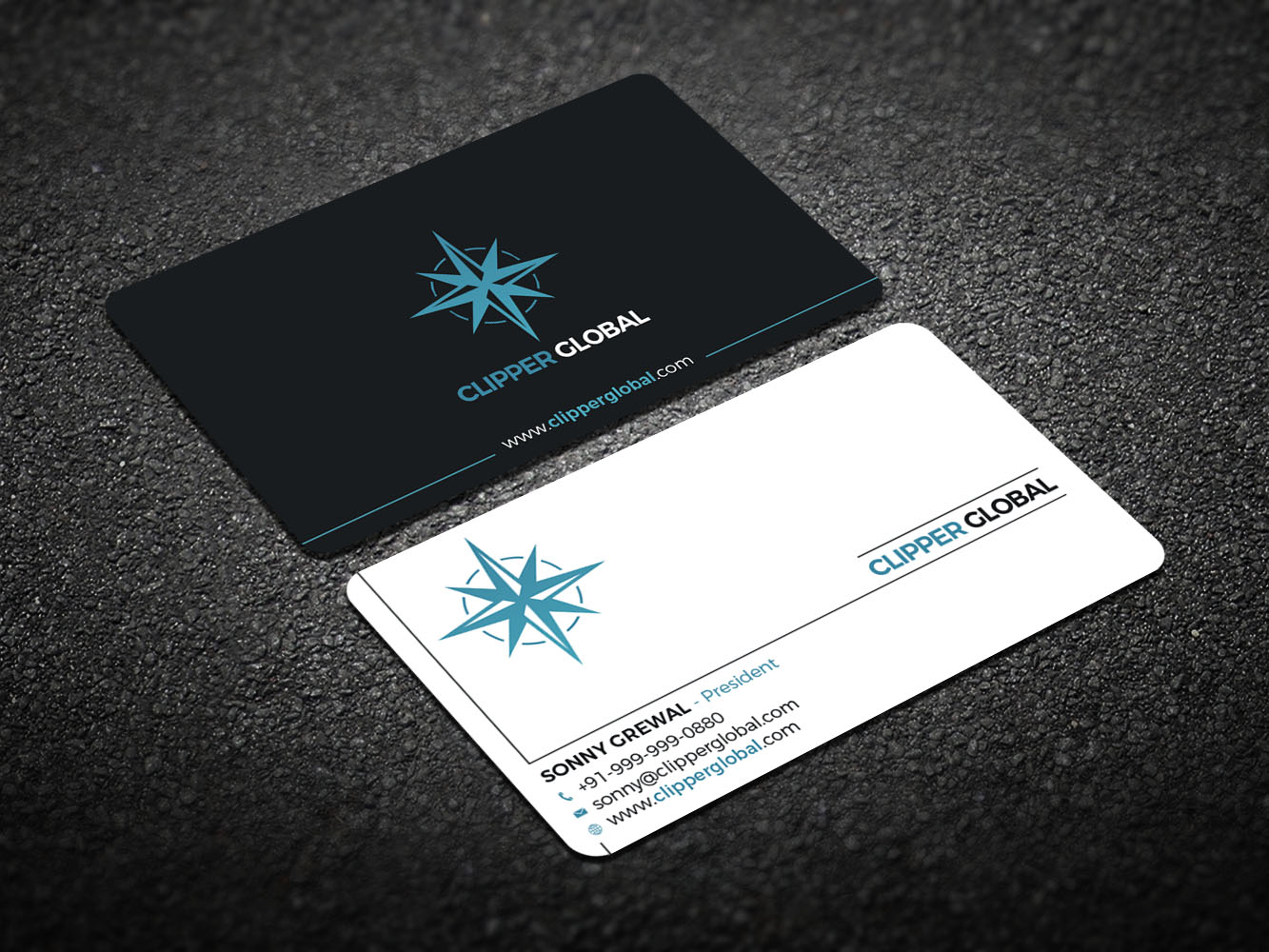 Business Card Design by Verified artistry (Design garden) for Clipper Global | Design #13253384