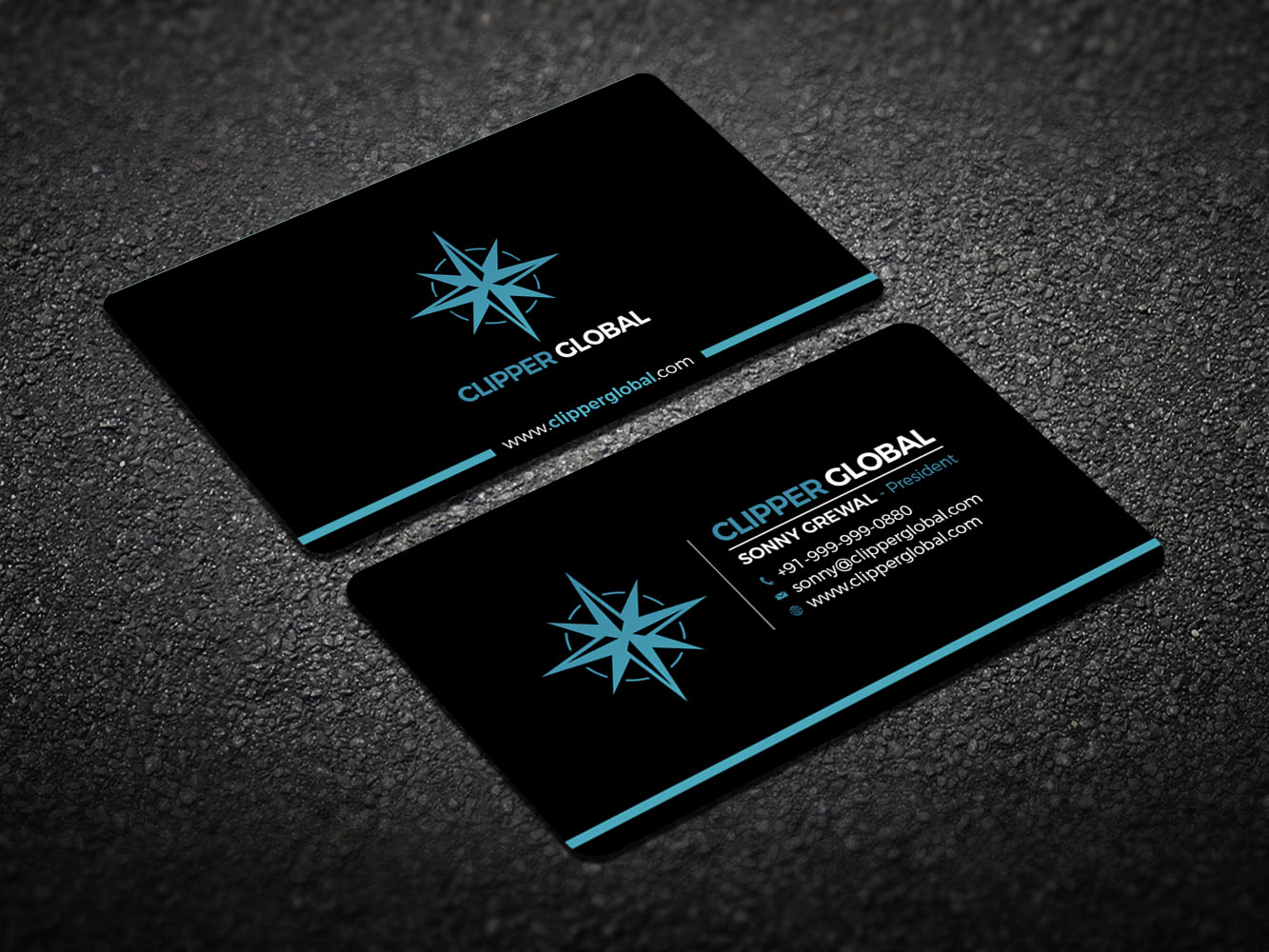 Business Card Design by Verified artistry (Design garden) for Clipper Global | Design #13253385