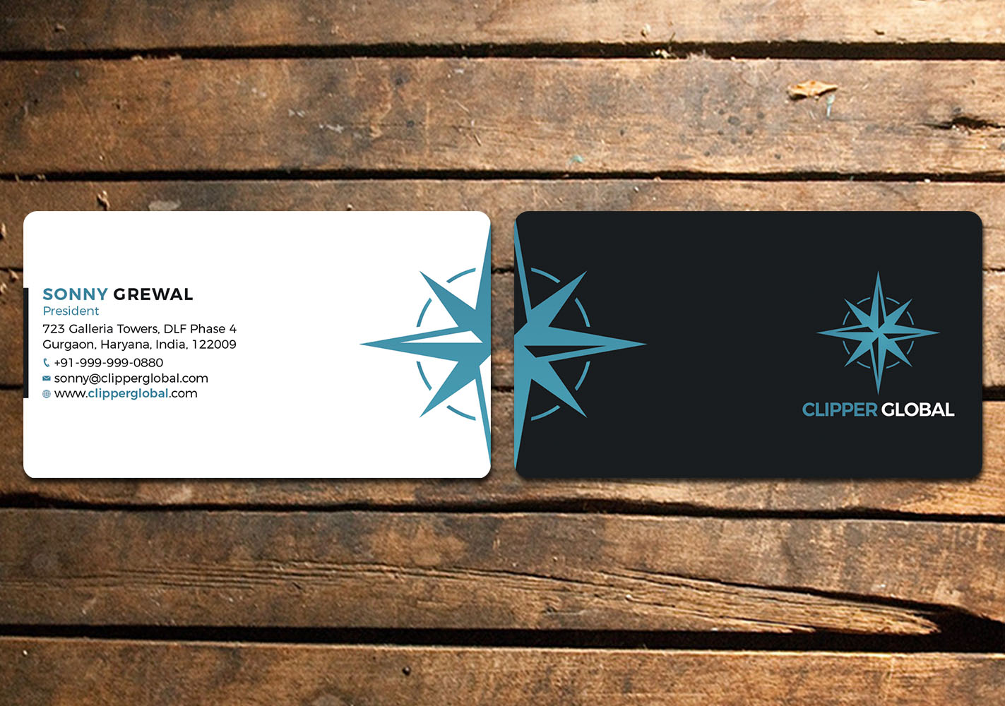 Business Card Design by Verified artistry (Design garden) for Clipper Global | Design #13253391