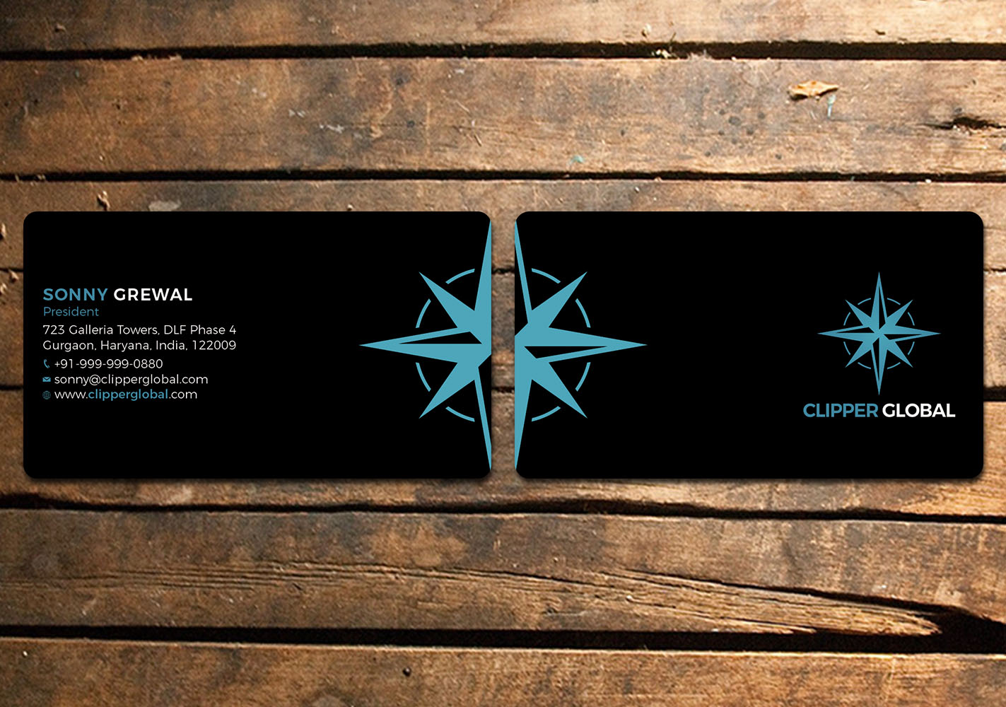 Business Card Design by Verified artistry (Design garden) for Clipper Global | Design #13253393