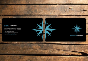 Business Card Design by Verified artistry (Design garden) for Clipper Global | Design: #13253393