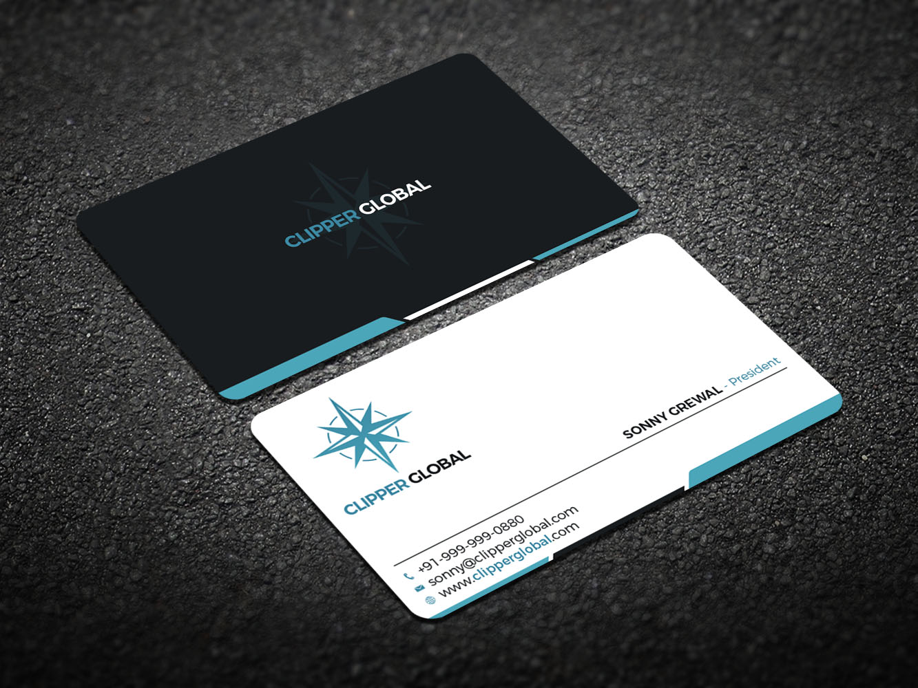 Business Card Design by Verified artistry (Design garden) for Clipper Global | Design #13253395