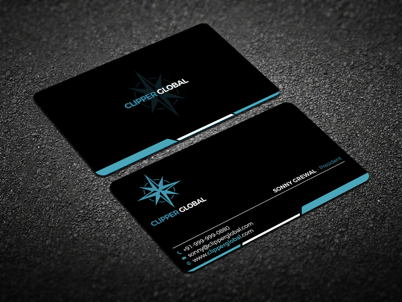 Business Card Design by Verified artistry (Design garden) for Clipper Global | Design #13253396