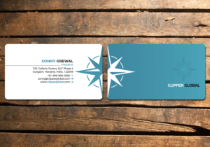 Business Card Design by Verified artistry (Design garden) for Clipper Global | Design: #13253397