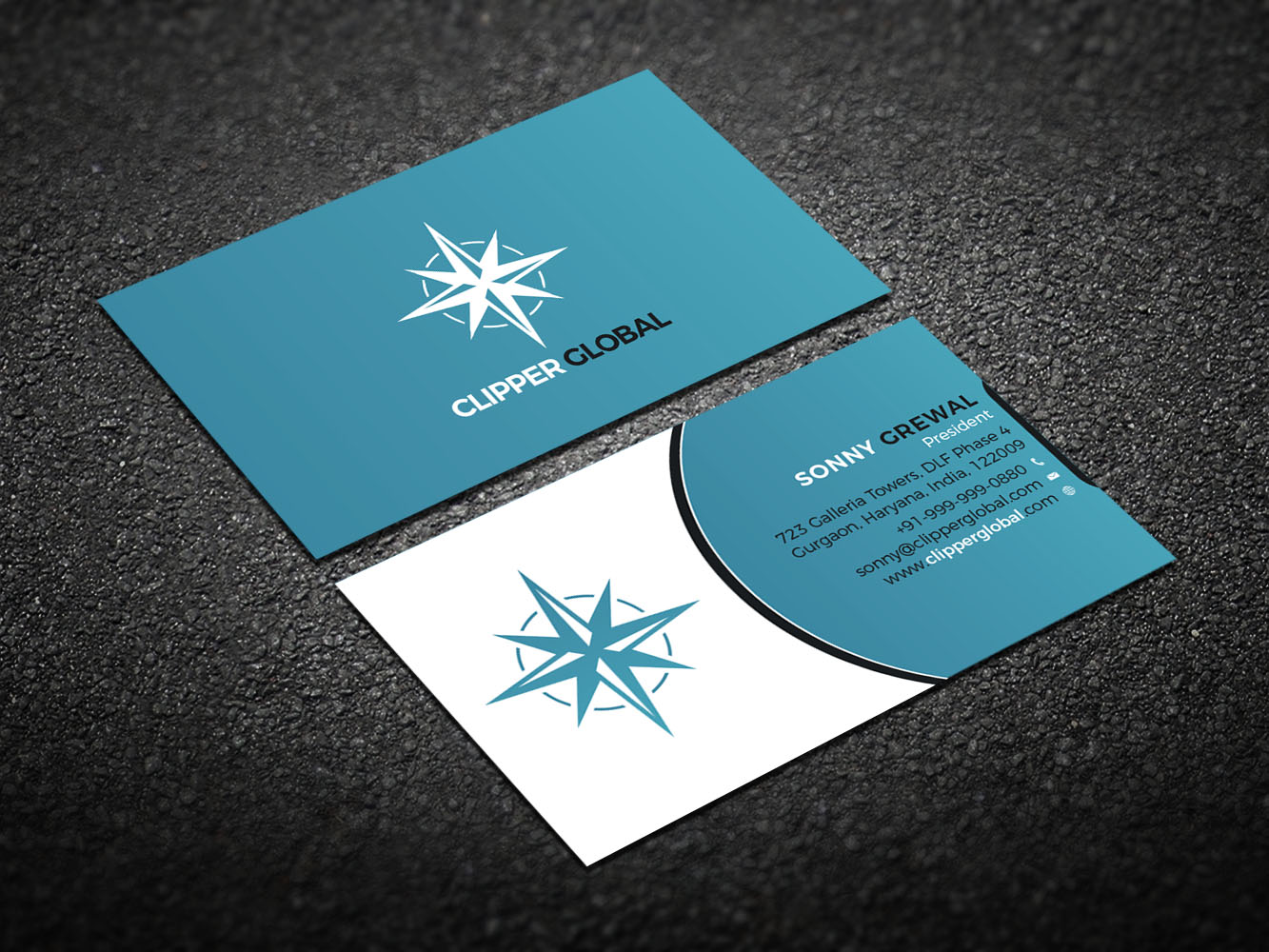 Business Card Design by Verified artistry (Design garden) for Clipper Global | Design #13253402