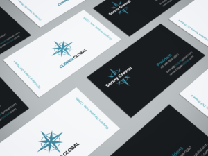Business Card Design by JK18 for Clipper Global | Design: #13242669