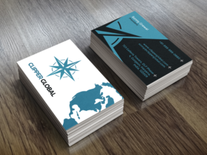 Business Card design for an International Import Export House | Business Card Design by Pixel Desert