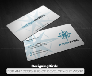 Business Card Design by Designing Birds for Clipper Global | Design: #13244864