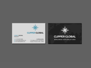 Business Card Design by Creations Box 2015 for Clipper Global | Design: #13247613