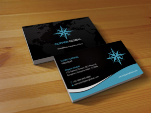 Business Card Design by Creations Box 2015 for Clipper Global | Design: #13247615