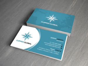 Business Card Design by Creations Box 2015 for Clipper Global | Design: #13247620