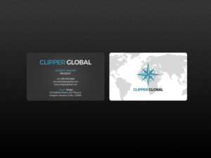 Business Card Design by Creations Box 2015 for Clipper Global | Design: #13247621