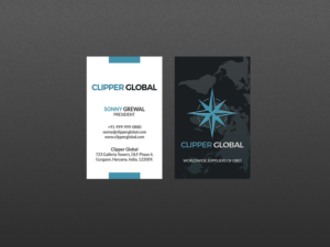 Business Card Design by Creations Box 2015 for Clipper Global | Design: #13247627