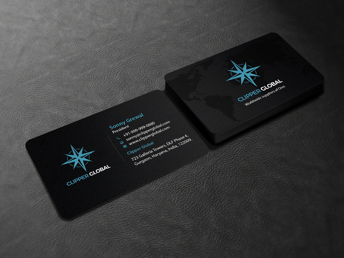 Business Card Design by Creations Box 2015 for Clipper Global | Design #13261395