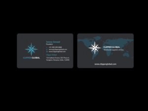 Business Card Design by Creations Box 2015 for Clipper Global | Design: #13261397