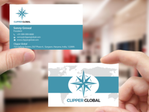 Business Card Design by Creations Box 2015 for Clipper Global | Design: #13261401