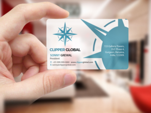 Business Card Design by Creations Box 2015 for Clipper Global | Design: #13261409