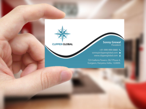 Business Card Design by Creations Box 2015 for Clipper Global | Design: #13261411