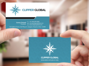 Business Card Design by Creations Box 2015 for Clipper Global | Design: #13261412