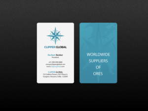 Business Card Design by Creations Box 2015 for Clipper Global | Design: #13261434
