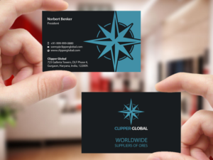 Business Card Design by Creations Box 2015 for Clipper Global | Design: #13261436