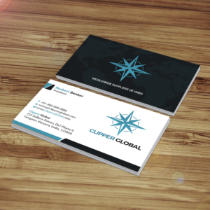Business Card Design by Creations Box 2015 for Clipper Global | Design: #13261437