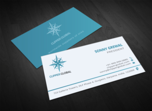 Business Card Design by instudio for Clipper Global | Design: #13286112