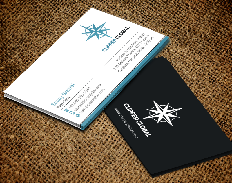 Business Card Design by Brand aid for Clipper Global | Design #13245921