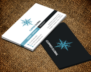 Business Card Design by Brand aid for Clipper Global | Design: #13245924