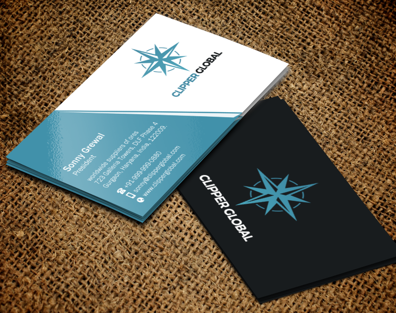 Business Card Design by Brand aid for Clipper Global | Design #13245973