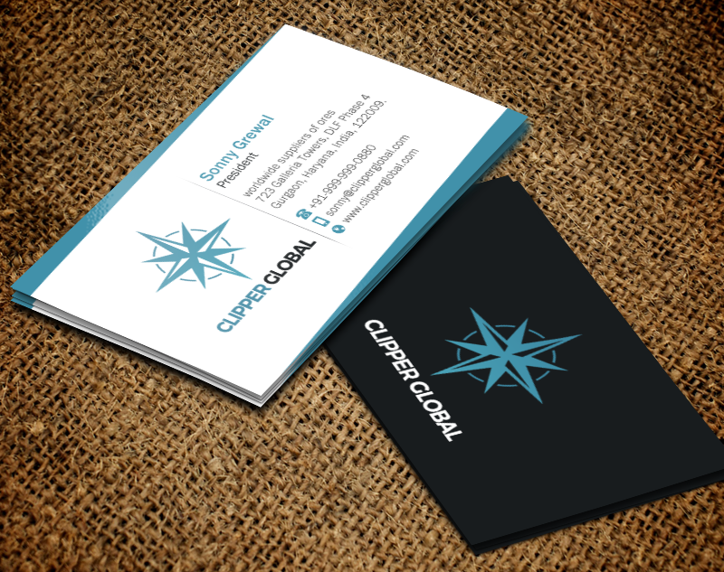 Business Card Design by Brand aid for Clipper Global | Design #13245974