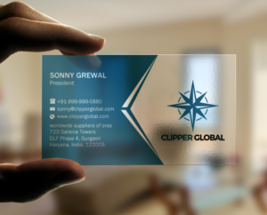 Business Card Design by Brand aid for Clipper Global | Design: #13245976