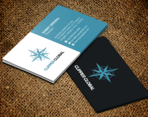 Business Card Design by Brand aid for Clipper Global | Design: #13245978