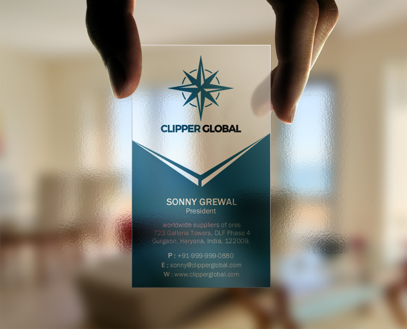 Business Card Design by Brand aid for Clipper Global | Design #13245984
