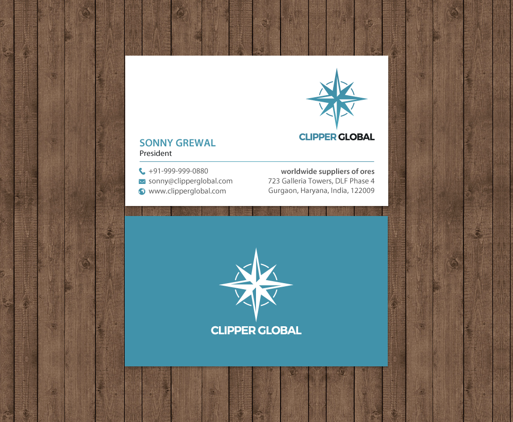 Business Card Design by chandrayaan.creative for Clipper Global | Design #13246075