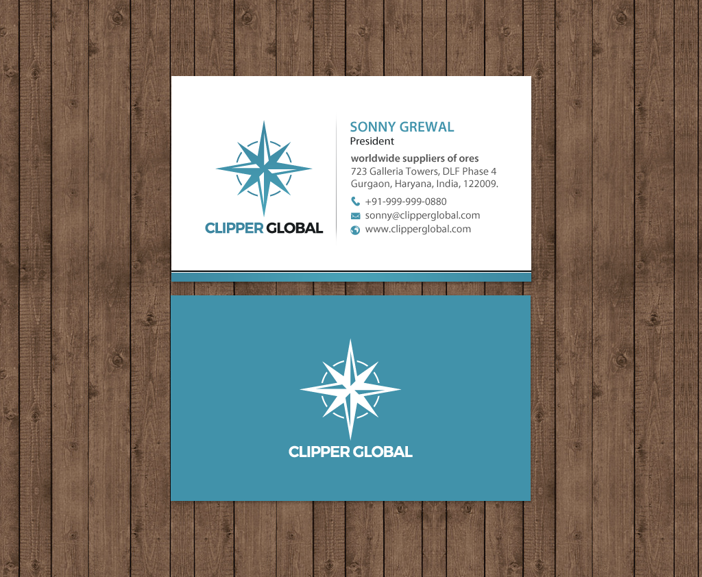 Business Card Design by chandrayaan.creative for Clipper Global | Design #13246076