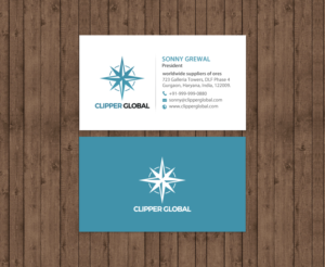 Business Card Design by chandrayaan.creative for Clipper Global | Design #13246078