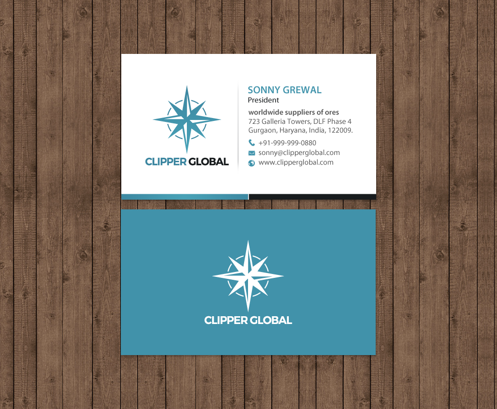 Business Card Design by chandrayaan.creative for Clipper Global | Design #13246093