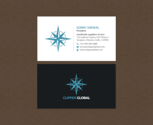 Business Card Design by chandrayaan.creative for Clipper Global | Design: #13246102